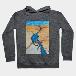 Bird's Eye View over Australia Hoodie